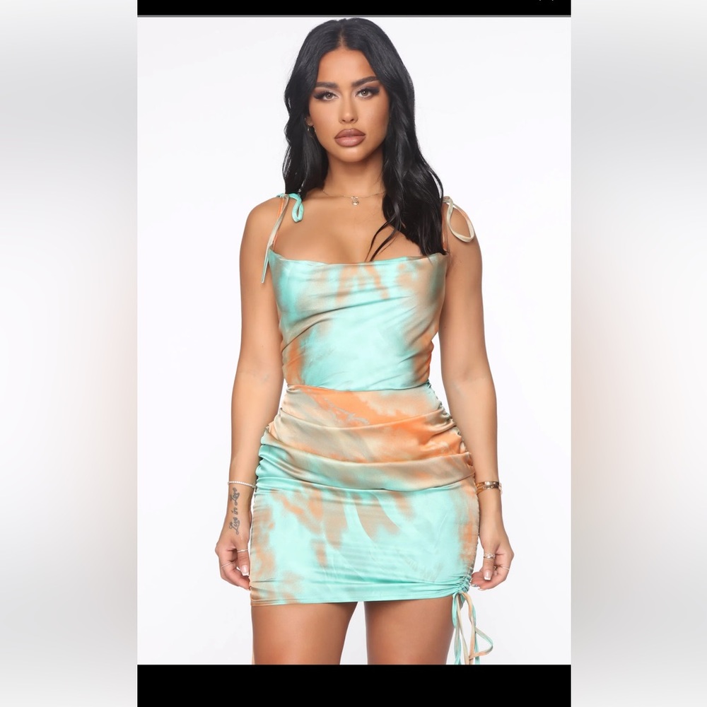 Fashion Nova Silk Dress